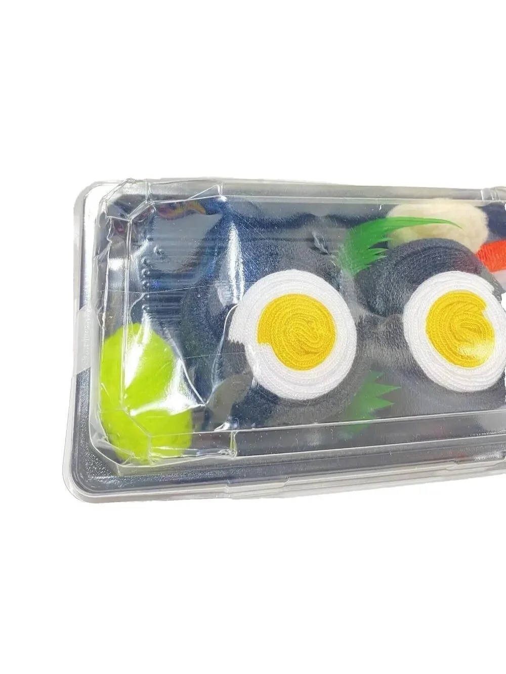 Men’s Novelty Sushi Box Socks 1 Pair Fun Dinner Tray Pattern Cotton Socks New